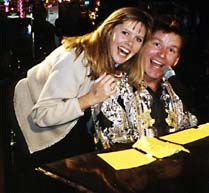 Cherie and Cousin Ted at the Family Wedding